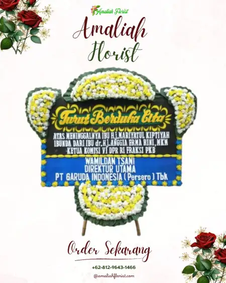 Papan Bunga Duka Tambakkalisogo